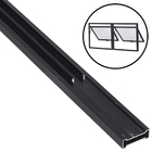 Junção Para Janela Maximar Módulos Alumínio Preto A=60cm | At